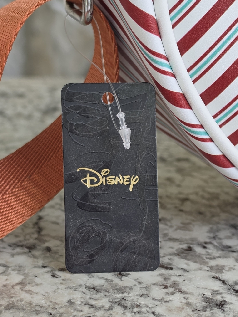 Disney Minnie Mouse Gingerbread Smile Round Crossbody Bag - Picture 4 of 6